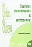 Structures intercommunales et environnement