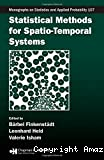 Statistical methods for spatio-temporal systems