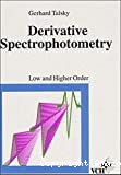Derivative spectrophotometry. Low and higher order