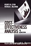 Cost-effectiveness analysis : Methods and Applications