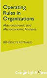Operating rules in organizations:macroeconomics and microeconomic analyses