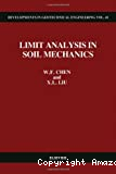 Limit analysis in soil mechanics