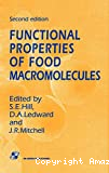 Functional properties of food macromolecules