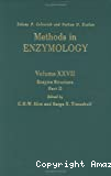 Methods in enzymology. Vol25, 26, 27. Enzyme structure. Part b, c, d