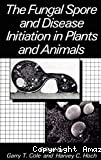 The fungal spore and disease initiation in plants and animals