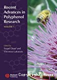 Recent advances in polyphenol research. Volume 1