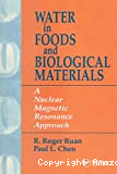 Water in foods and biological materials