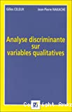 Analyse discriminante sur variables qualitatives