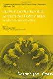 Varroa jacobsoni oud. affecting honeybees: present status and needs. Proceedings