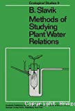 Methods of studying plant water relations