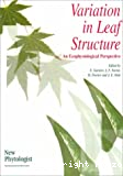 Variation in Leaf Structure - An Ecophysiological Perspective