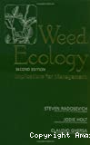 Weed ecology