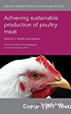 Achieving sustainable production of poultry, Volume 3 : Health and welfare