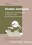 Stable isotopes