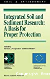 Integrated soil and sédiment research : a basis for proper protection
