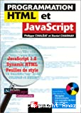 Programmation HTML, JavaScript