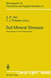 Soil mineral stresses. Approaches to crop improvement