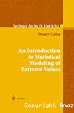 An introduciton to statistical modeling of extreme values