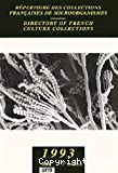 Répertoire des collections francaises de microorganismes 1993