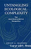 Untangling Ecological Complexity : the macroscopic perspective