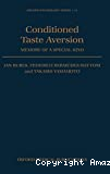 Conditioned taste aversion - Memory of à special kind