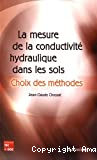 La mesure de la conductivité hydraulique dans les sols : choix des méthodes