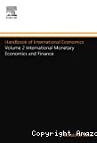 Handbook of International Economics. International Monetary Economics and Finance