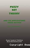 Fuzzy set theory and its applications