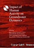Impact of human activity on groundwater dynamics
