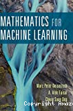 Mathematics for machine learning