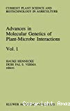 Advances in molecular genetics of plant-microbe interactions - Vol 1
