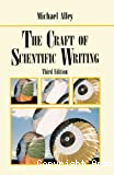 The craft of scientific writing