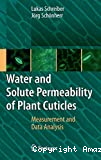 Water and solute permeability of plant cuticles