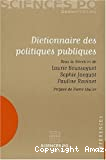 Dictionnaire des politiques publiques