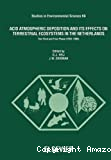 Acid atmospheric deposition and terrestrial ecosystems in the netherlands