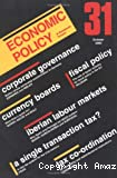 economic policy. A European Forum