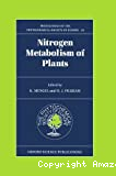 Nitrogen metabolism of plants