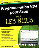 Programmation VBA pour Excel 2010 et 2013