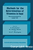 Methods for the determination of vitamins in food. Recommended by COST 91