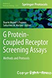 G protein-coupled receptor screening assays. Methods and Protocols