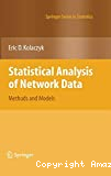 Statistical analysis of network data