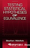 Testing statistical hypotheses of equivalence