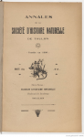 Annales de la Société d'histoire naturelle de Toulon n° 10