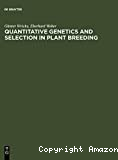 Quantitative genetics and selection in plant breeding