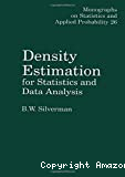 Density estimation for statistics and data analysis