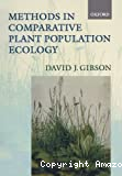 Methods in comparative plant population ecology