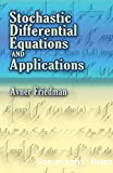 Stochastic differential equations and applications