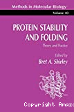 Protein stability and folding. Theory and practice