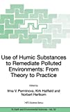 Use of humic substances to remediate polluted environments