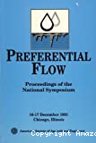 Preferential flow